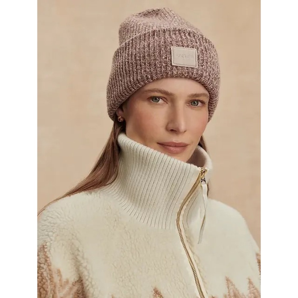 Varley Carly Ribbed Knit Beanie